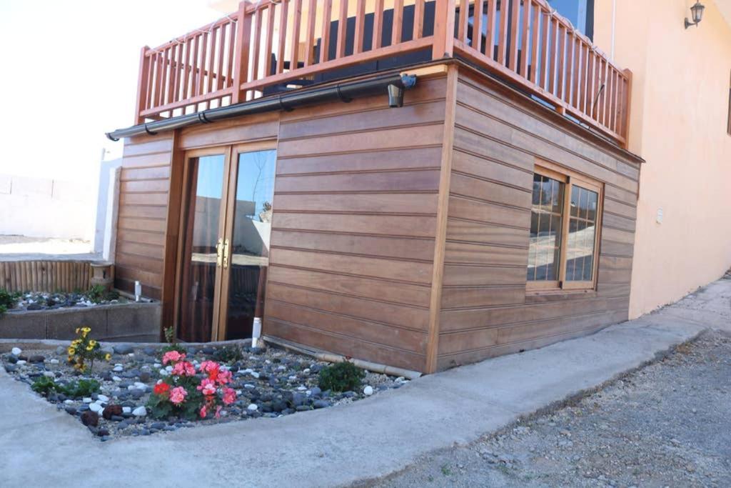 Half Wooden Rural Apartment Fasnia Exteriér fotografie